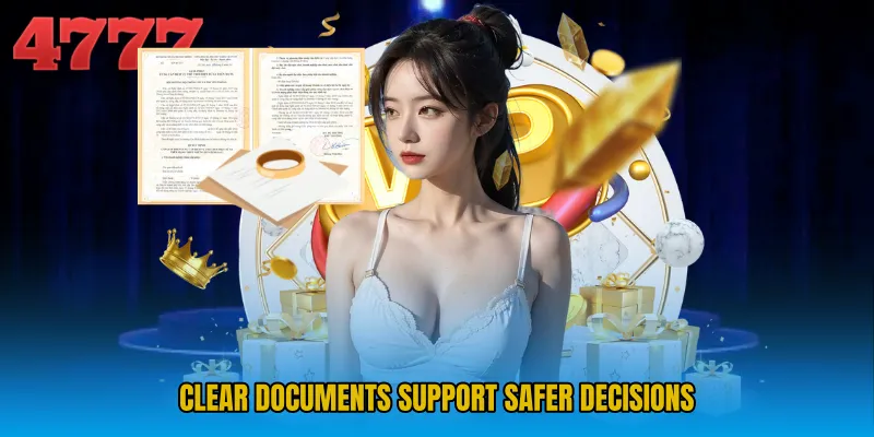 Clear documents support safer decisions