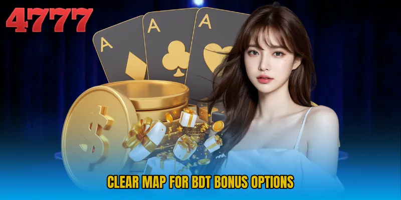 Clear map for BDT bonus options